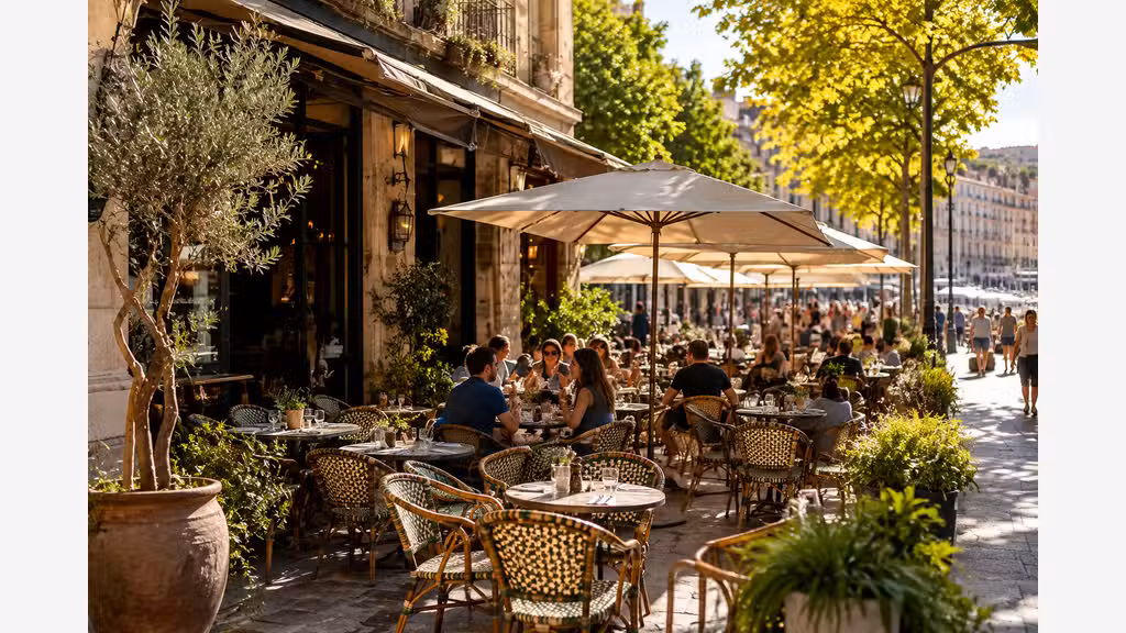 AV restaurant licence IV top emplacement Marseille