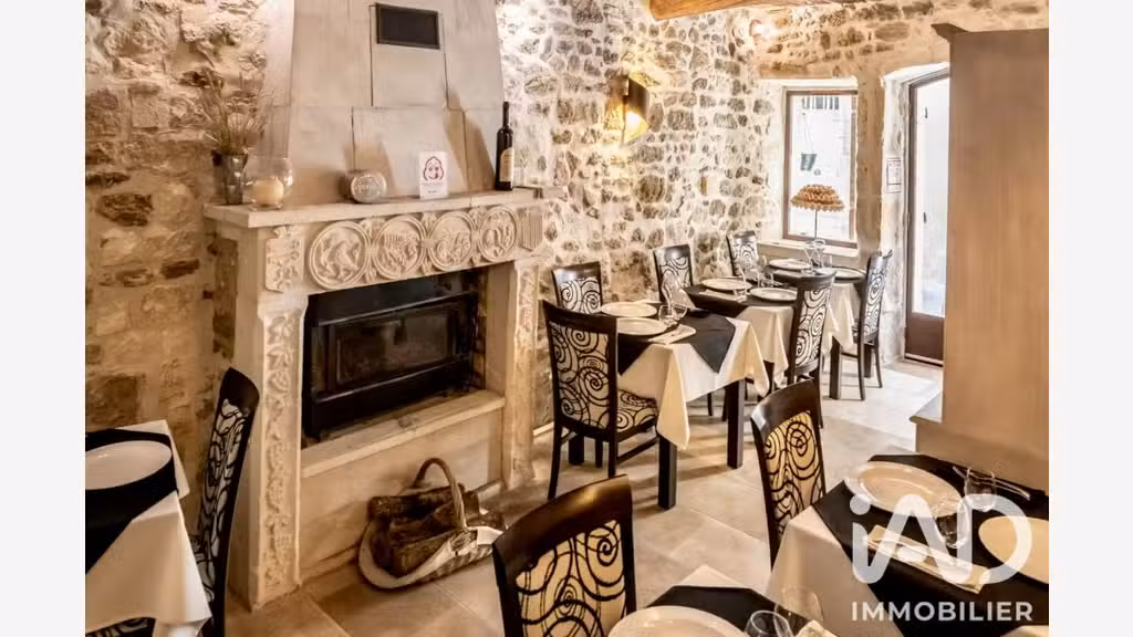 Vente restaurant traditionnel au coeur de Ménerbes