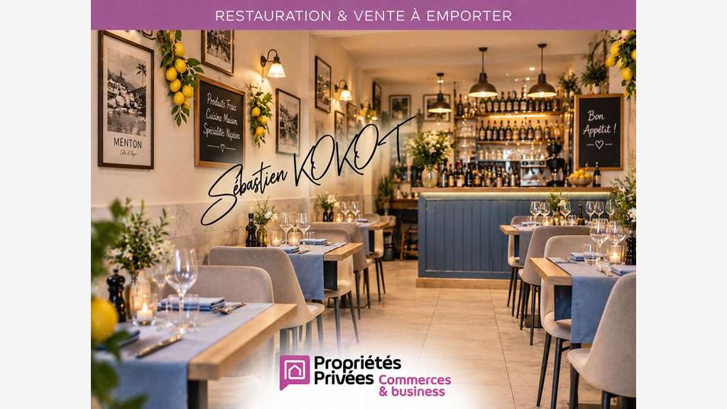 Fonds de commerce de restauration et vente à 