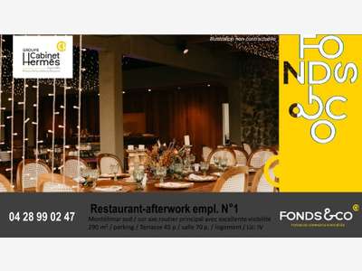 Vente restaurant empl. premium à Montélimar Sud
