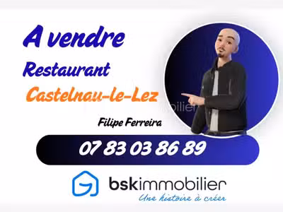 A vendre restaurant Castelnau le Lez