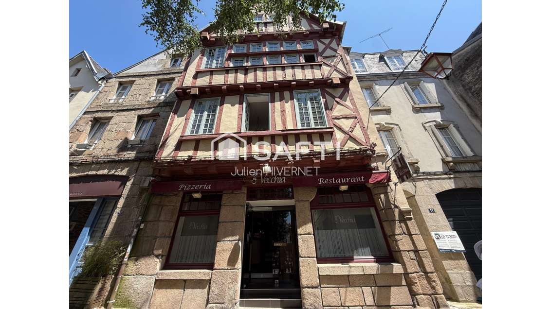 Vente FDC pizzeria de charme à Morlaix centre