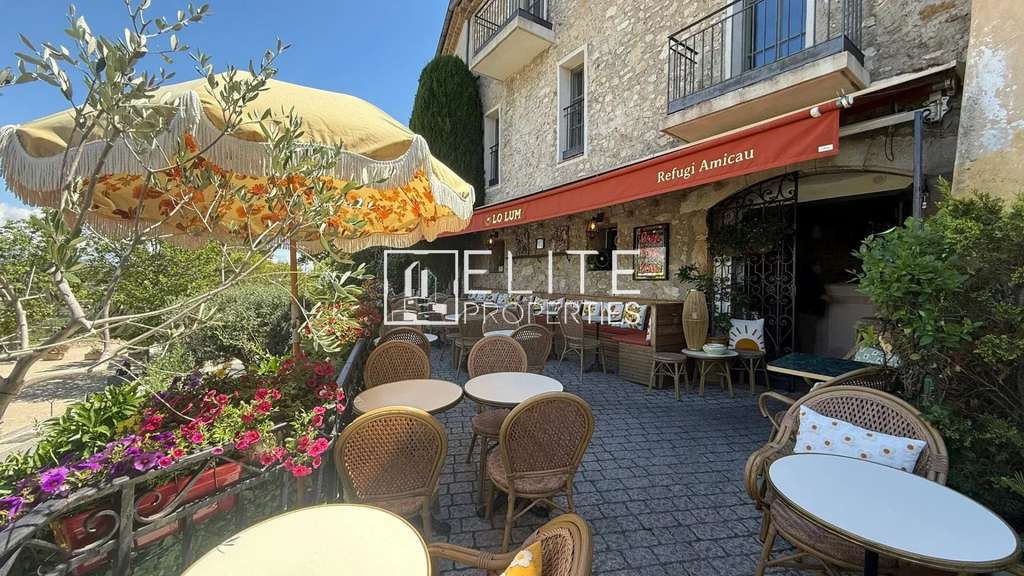 Vente bar à cocktail avec cuisine Mougins Village
