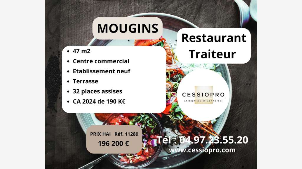 AV restaurant traiteur centre commercial Mougins