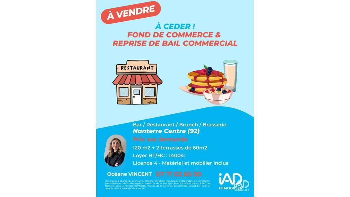 Restaurant à Nanterre