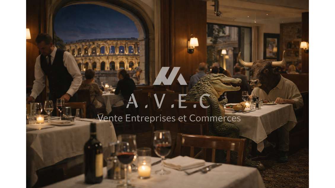 A vendre superbe restaurant à Nîmes centre