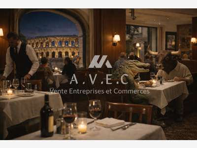 A vendre superbe restaurant à Nîmes centre
