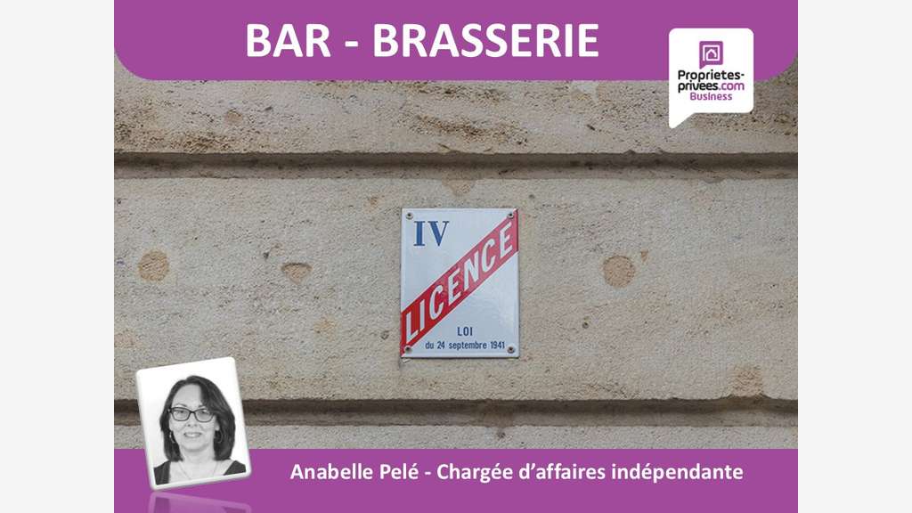 Vente bar brasserie bar à Notre Dame de Monts