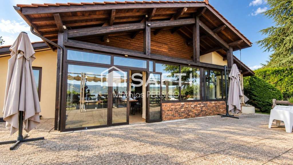Vente restaurant + habitation vue Lac de Nantua