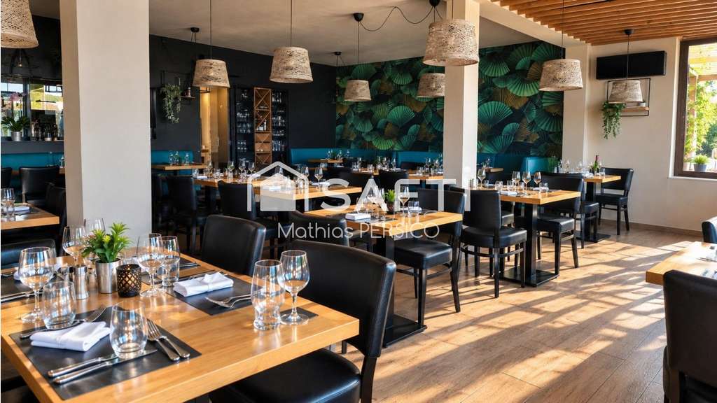 Vente restaurant + habitation vue Lac de Nantua