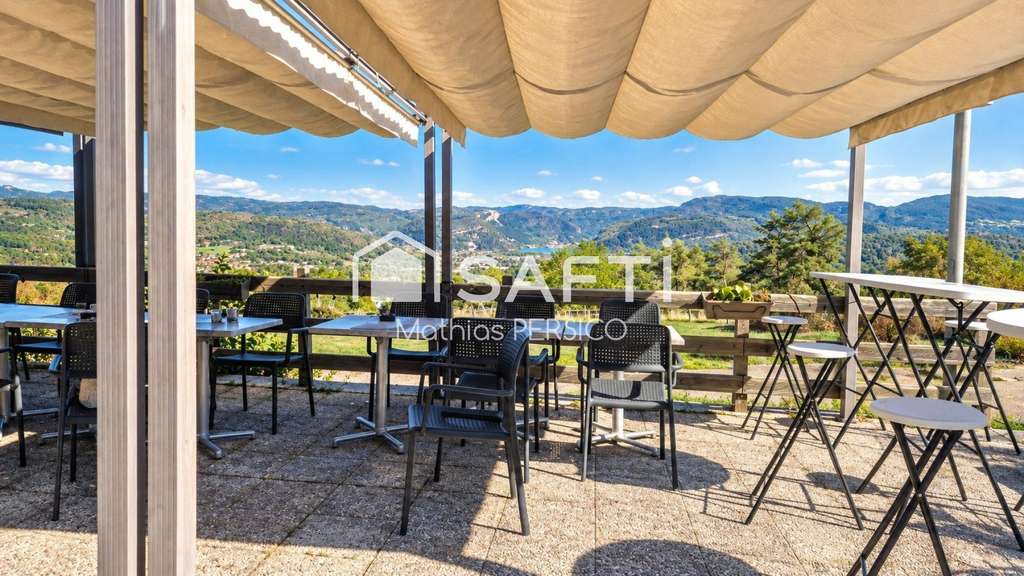 Vente restaurant + habitation vue Lac de Nantua
