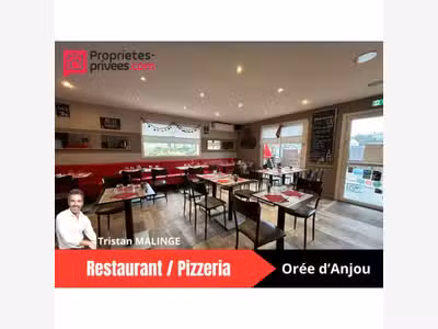 Vente pizzeria 69m² Orée d'Anjou emplacement idéal