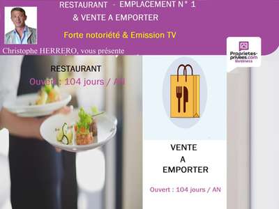 AV restaurant saisonnier à Palavas les Flots