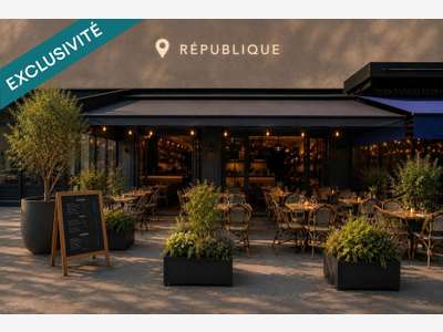 Forte Visibilité et Grande Terrasse à République