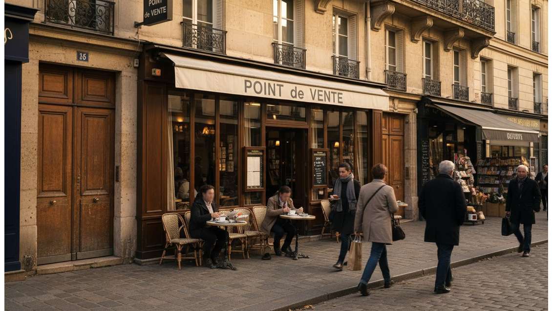 Vente magnifique bistrot Parisien d'angle 75006