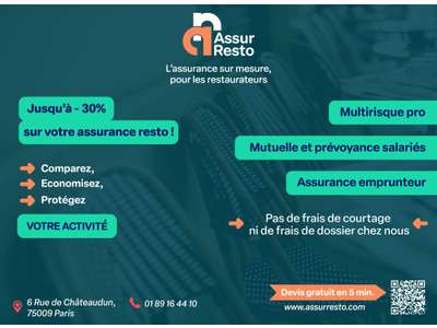 Vente Restaurant à Paris 12e