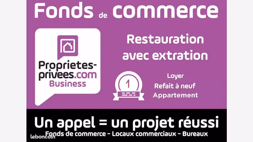 AV bar à cocktails 45m² extraction log Paris 75011