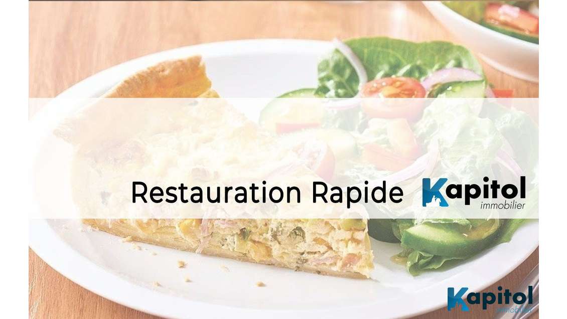 Vente restauration rapide à emporter Paris 75008