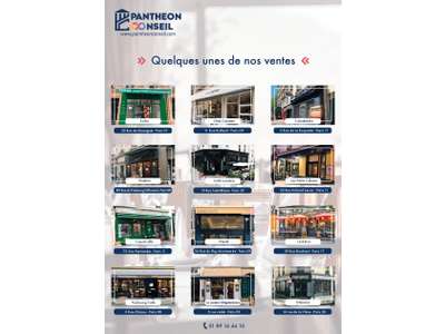 Vente Restaurant à Paris 14e