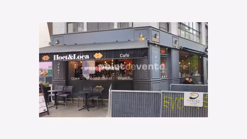 Vente coffee shop 161m² à Paris Halles Beaubourg