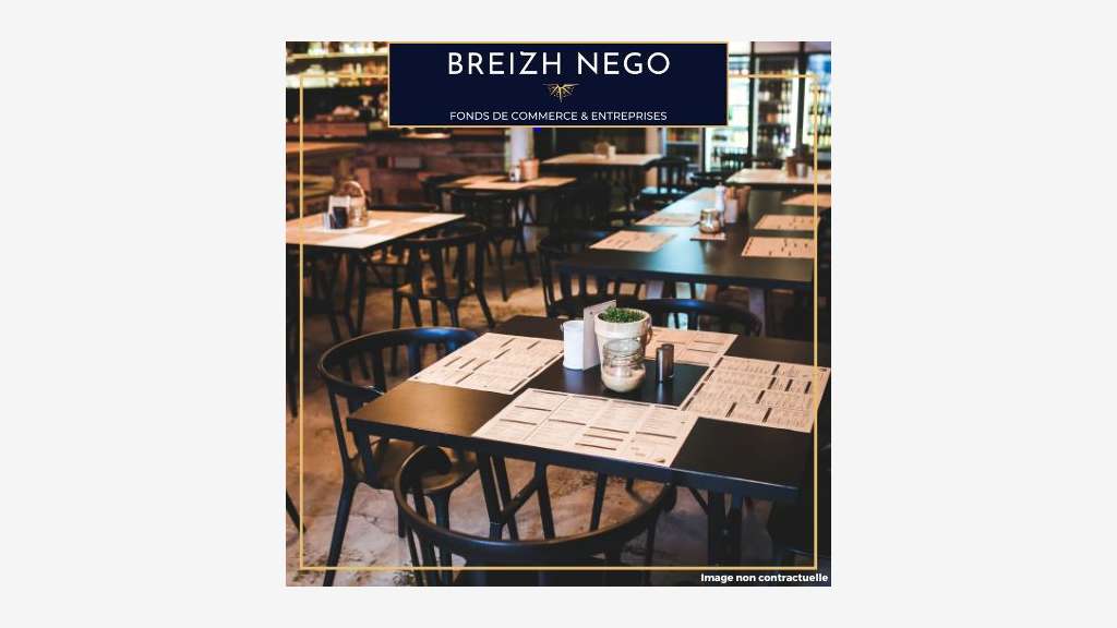 Vente murs et fonds restaurant littoral Morbihan