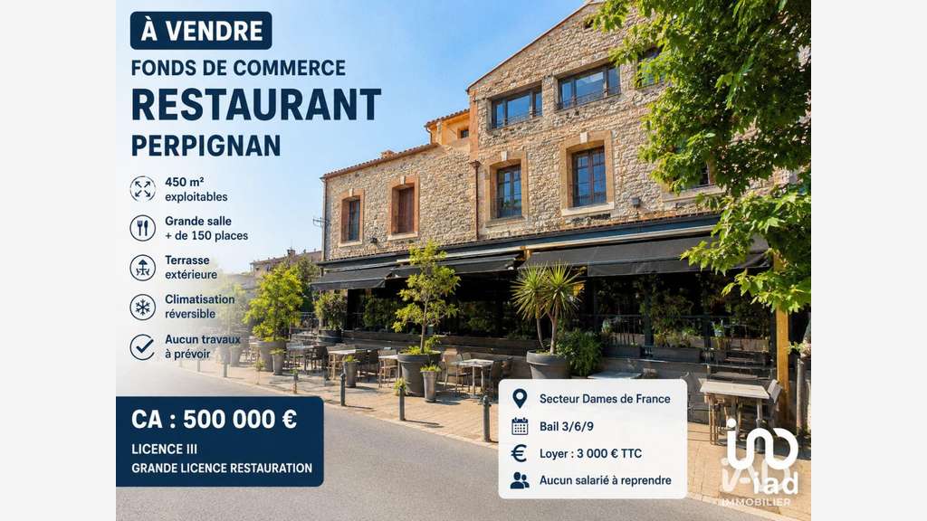 AV restaurant à Perpignan proche Dames de France