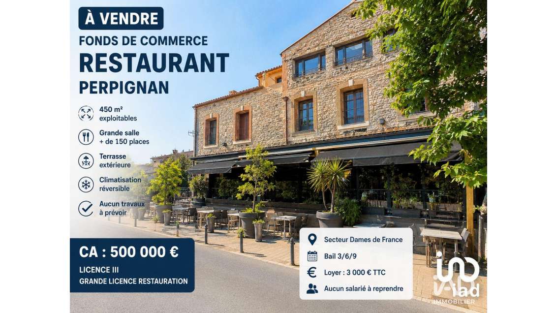 AV restaurant à Perpignan proche Dames de France