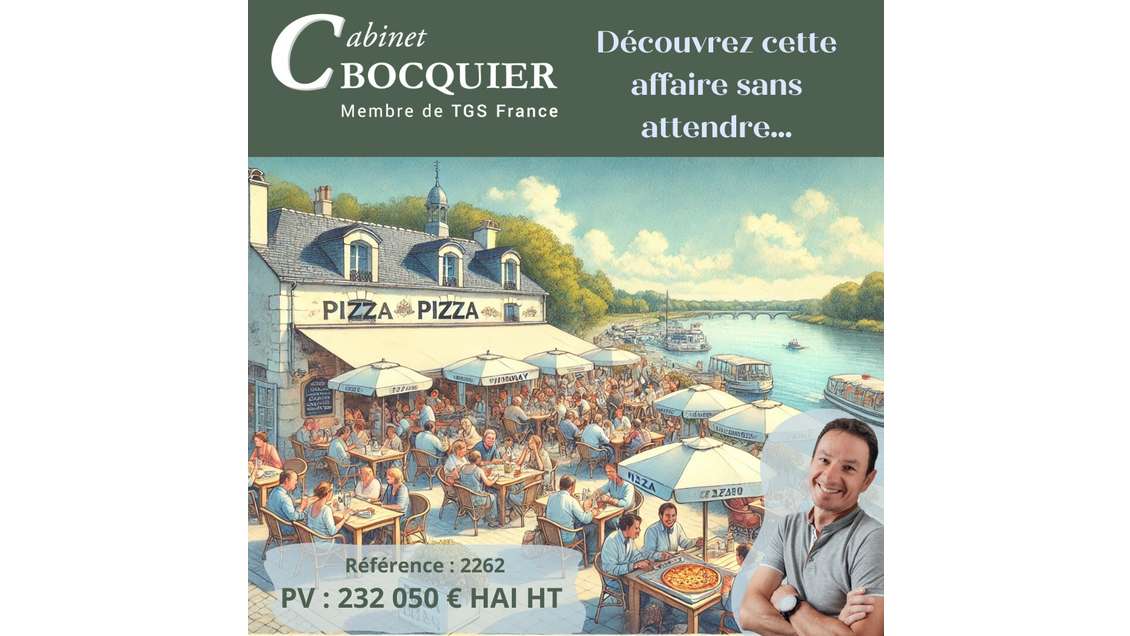 A vendre restaurant + pizza à emporter dept 49