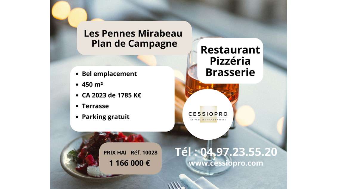 AV Restaurant pizzeria aux Pennes Mirabeau 