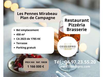 Vente Restaurant aux Pennes-Mirabeau