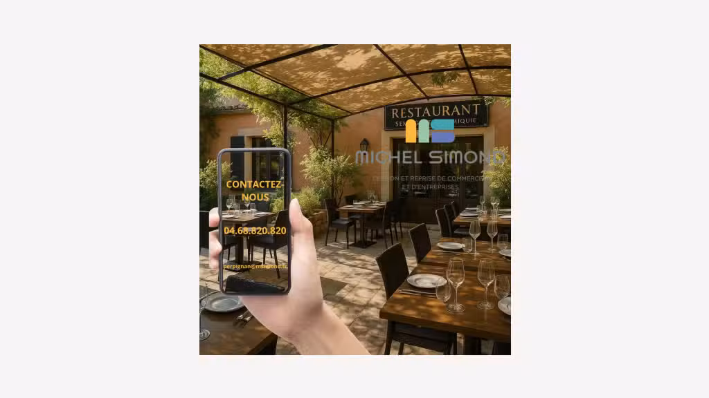Vente restaurant terrasse dept Pyrénées-Orientales