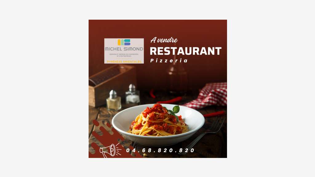 Vente restaurant pizzeria au cadre pittoresque 66