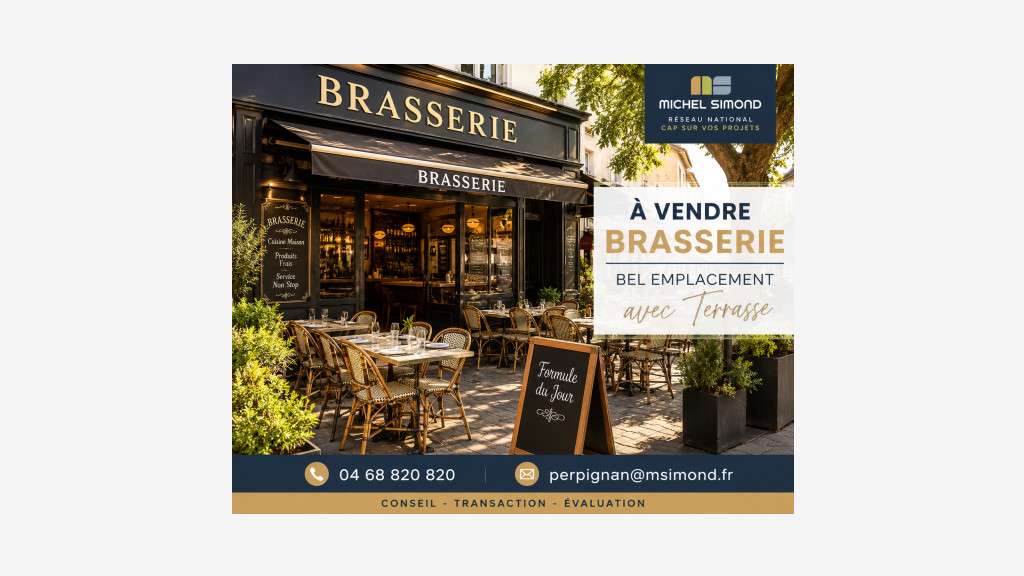 AV restaurant sous enseigne en zone commerciale 66