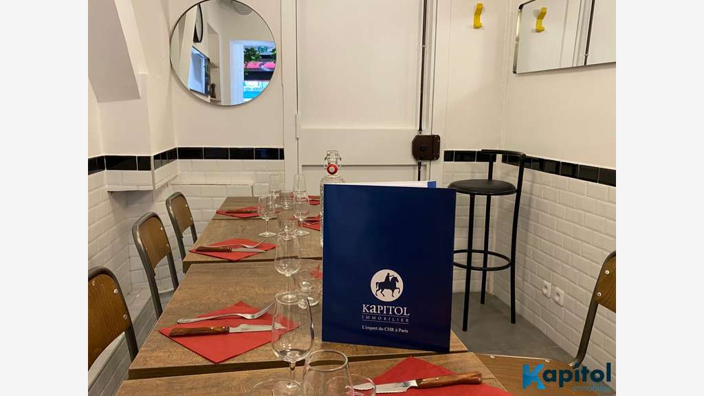 Vente restaurant rapide avec extraction 75012