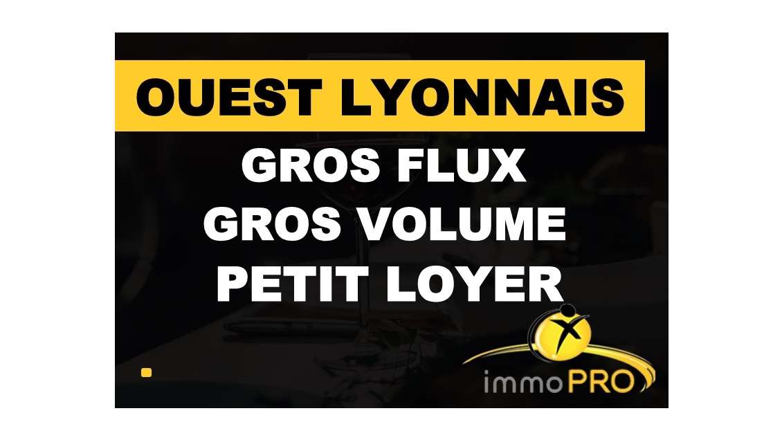 Cède affaire de 150m² + terrasse Saint-Genis-Laval