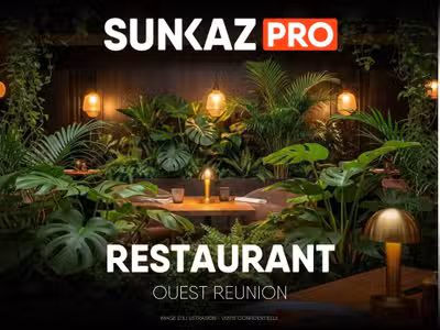 Vente restaurant en centre ville Ouest Réunion