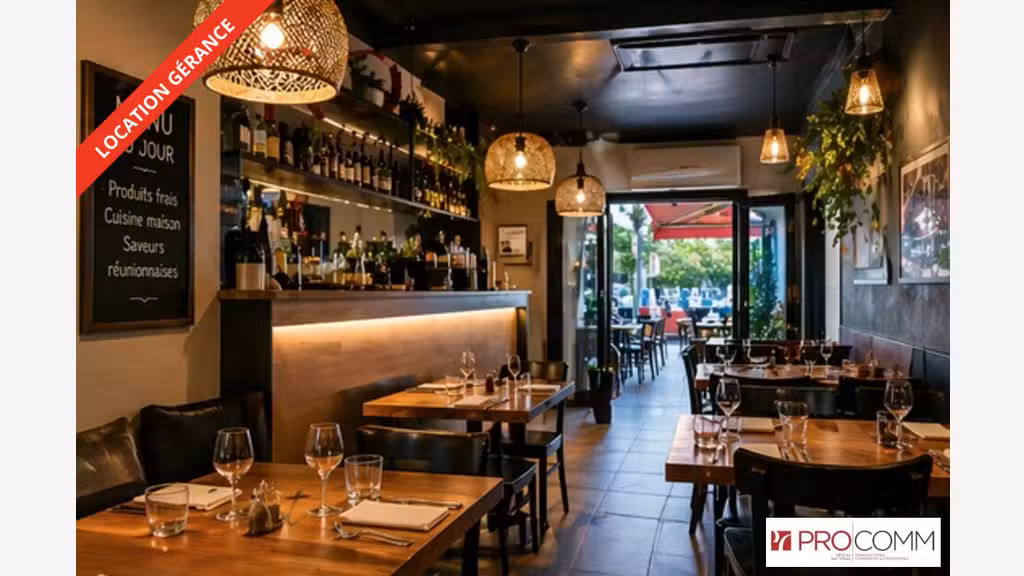 FDC restaurant à vendre à Saint-Pierre centre