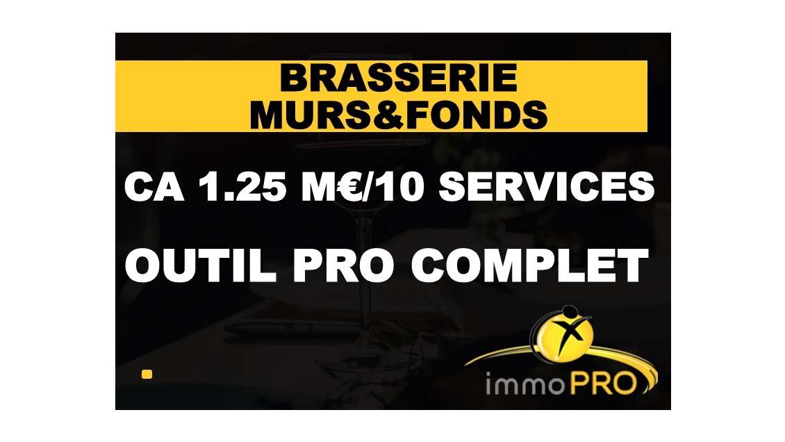 A vendre fonds brasserie 80 places à Saint-Priest