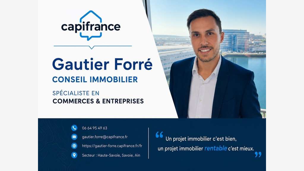 Vente murs 308m² et FDC restaurant à Samoëns