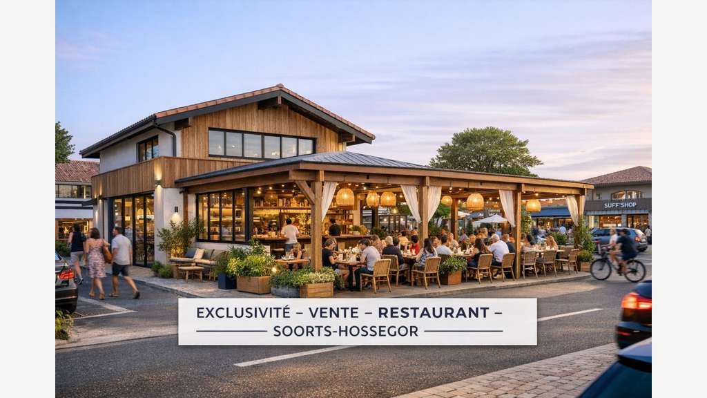 Vente restaurant clé en main à Soorts-Hossegor