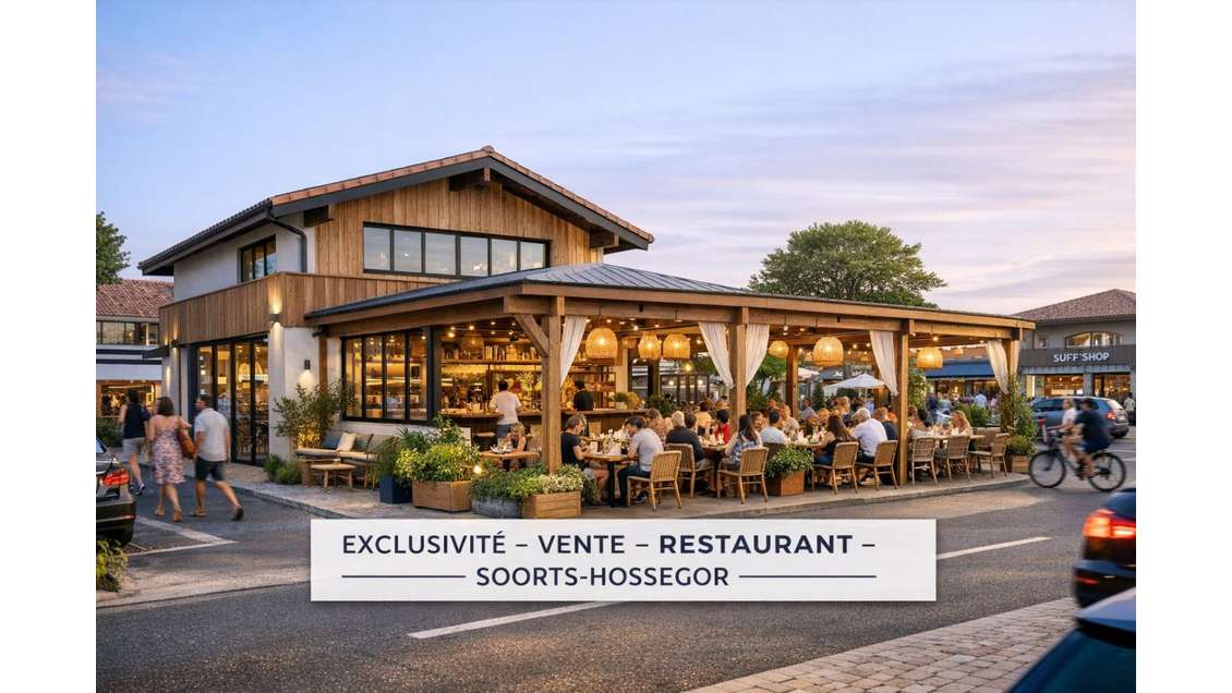 Vente restaurant clé en main à Soorts-Hossegor