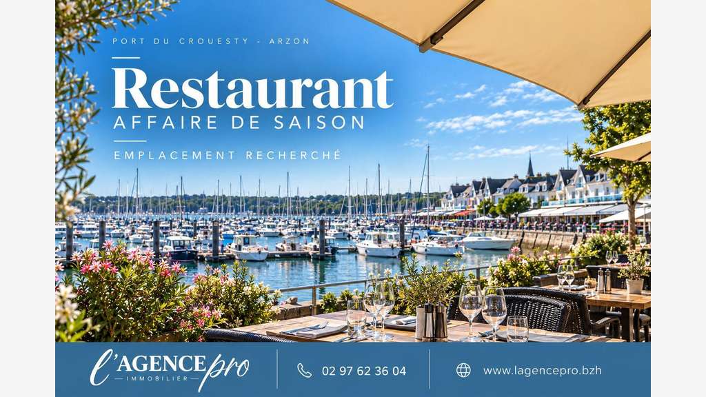 AV restaurant affaire de saison lic IV à Arzon
