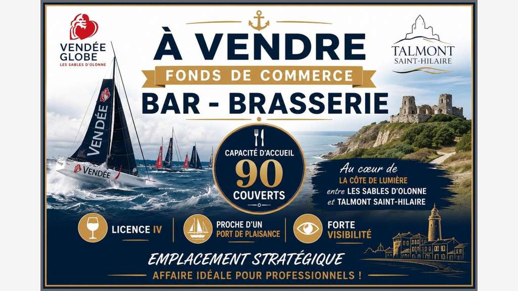 Belle affaire à saisir emp stratégique littoral 85