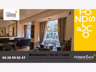 Vente restaurant terrasse lic.4 Drôme Provençale