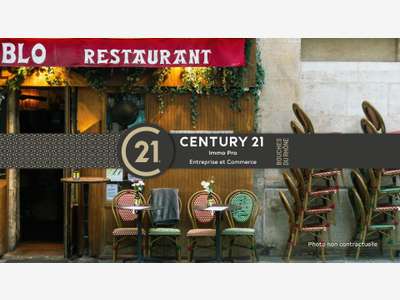 A vendre restaurant en centre ville de Trets