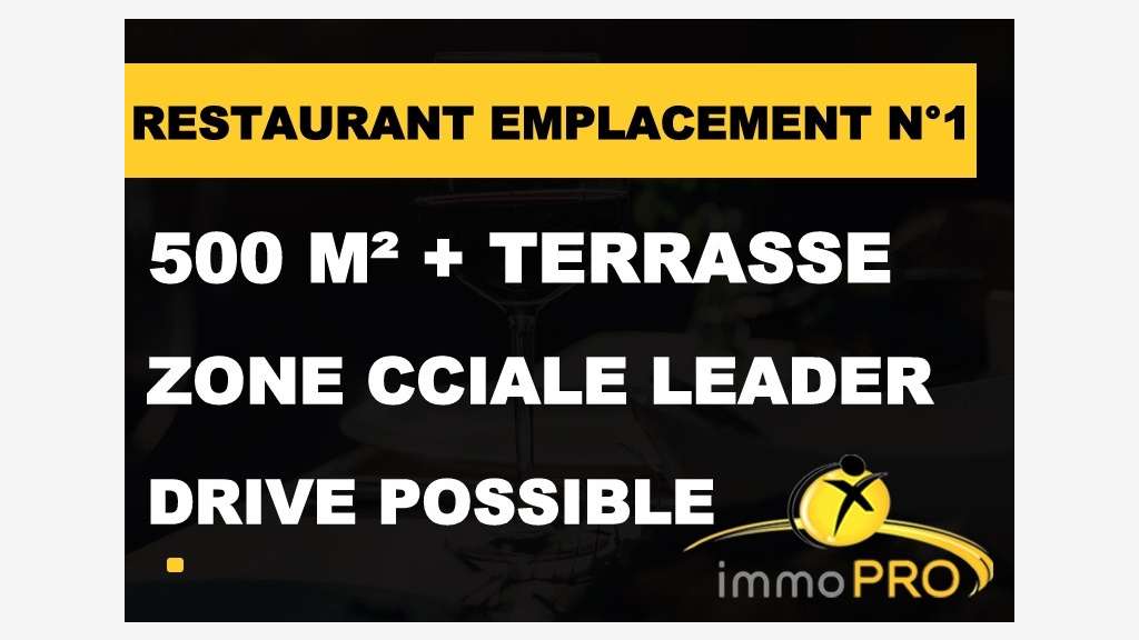 AV établissement de restauration empl premium 26