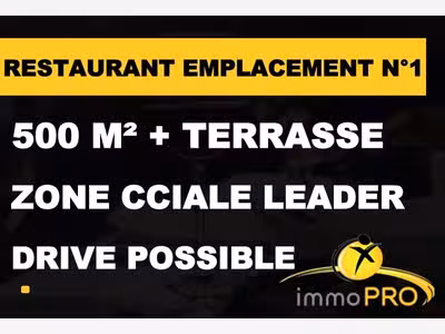 AV établissement de restauration empl premium 26