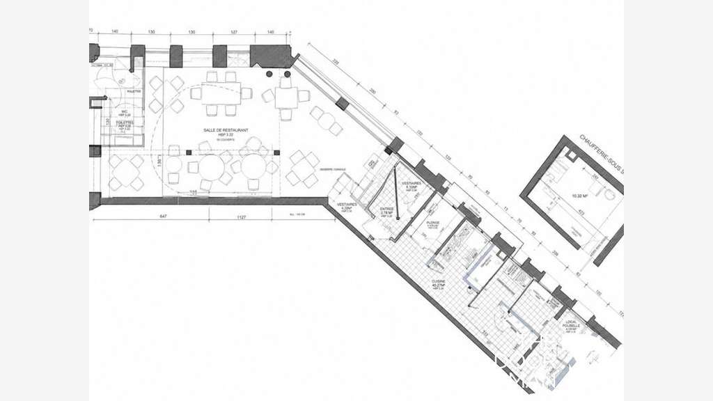Vente restaurant 50 couverts à Valenciennes centre