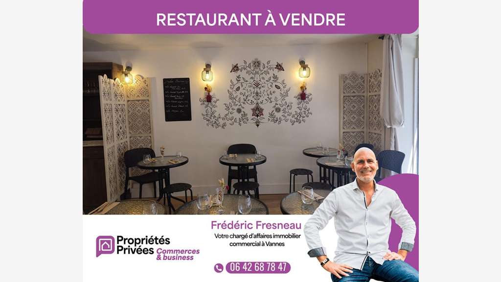 AV restaurant 40 couverts Vannes centre historique