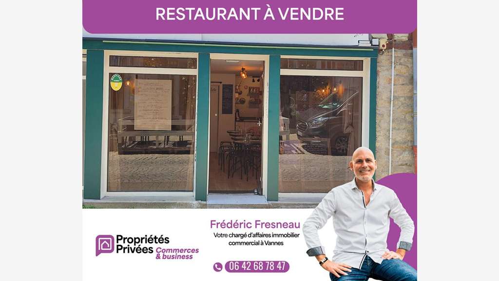 AV restaurant 40 couverts Vannes centre historique